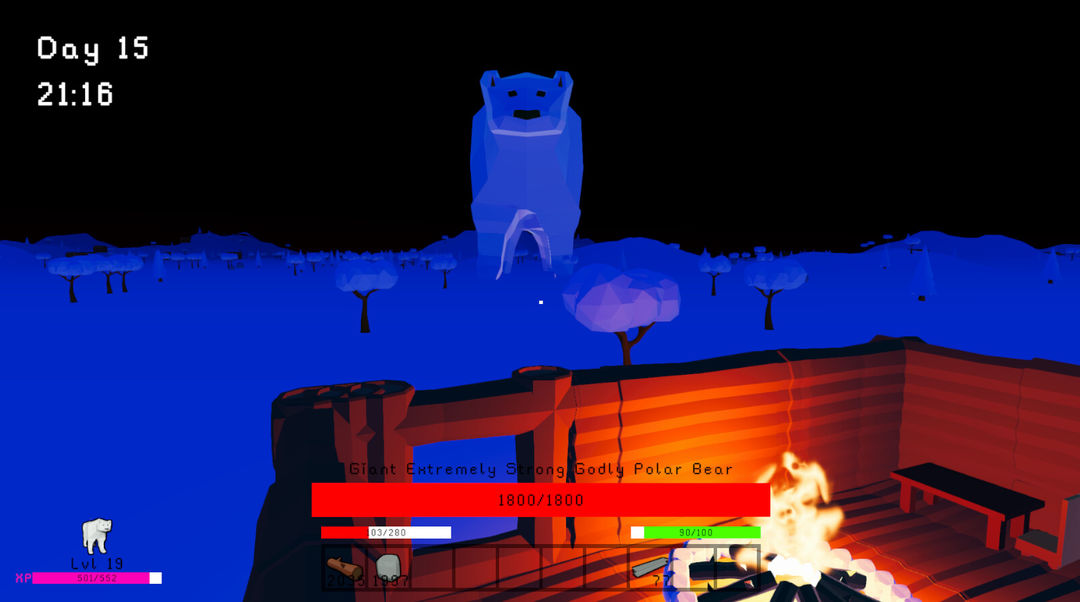 Screenshot of Polar Bear Game