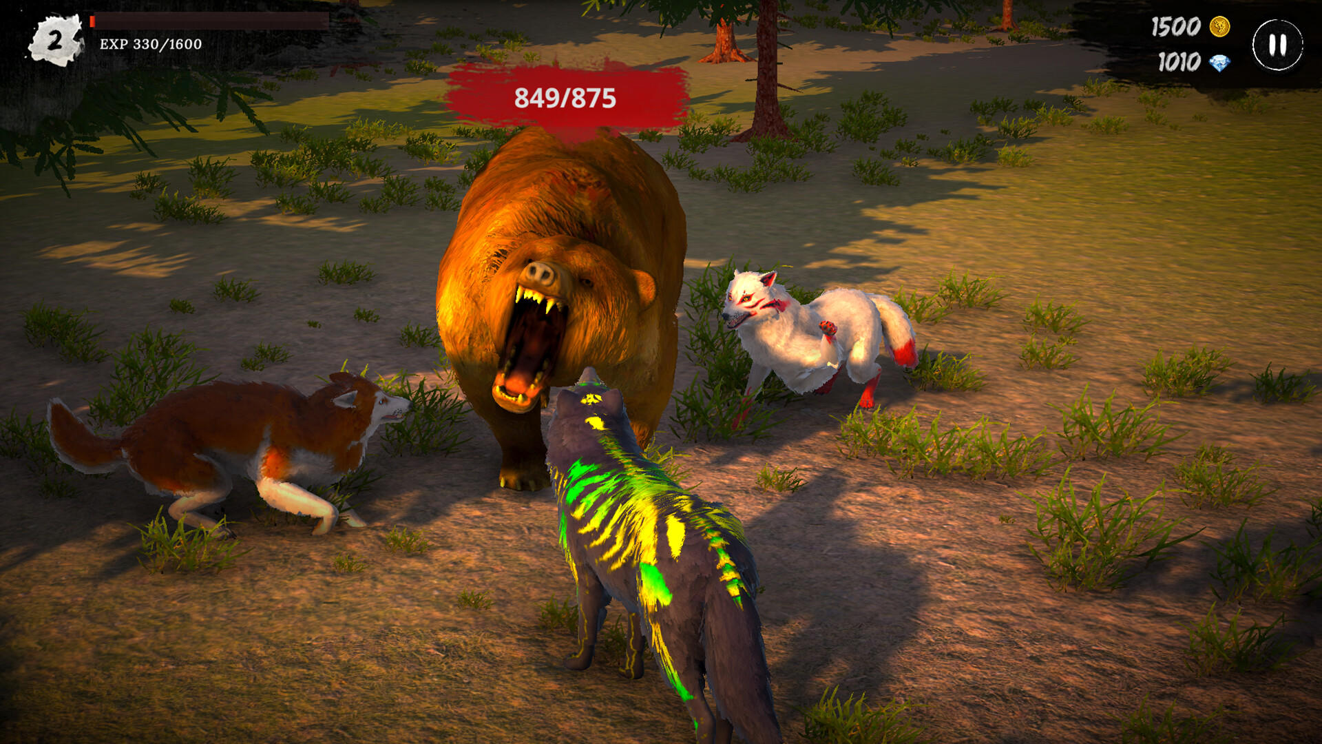 Screenshot of The Alpha Wolf