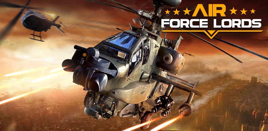 Banner of Air Force Lords: Libreng Mobile Gunship Battle Game 