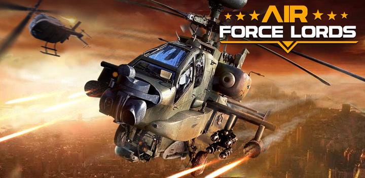 Banner of Air Force Lords: Free Mobile Gunship Battle Game 