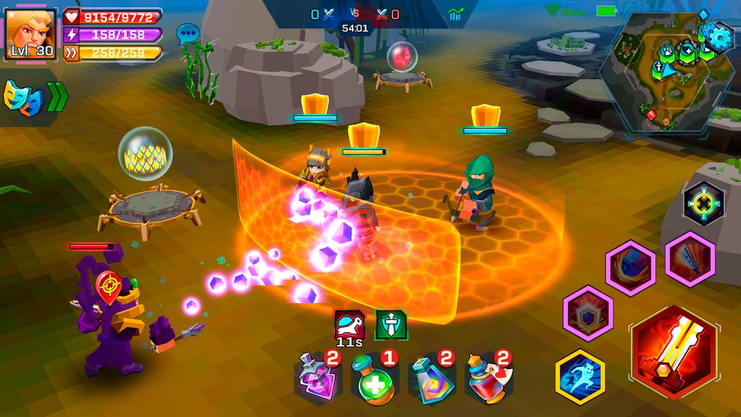 Pixel Wars — MMO Action screenshot game
