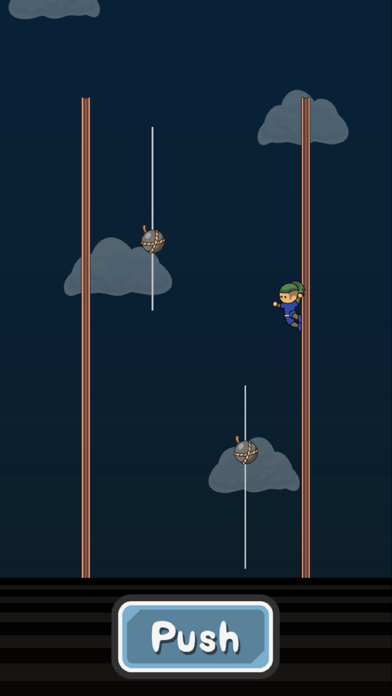 トニーくんの三角飛び忍者 遊戲截圖