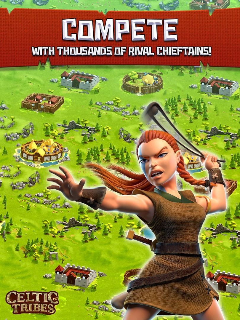 Celtic Tribes -  Strategy MMO screenshot game