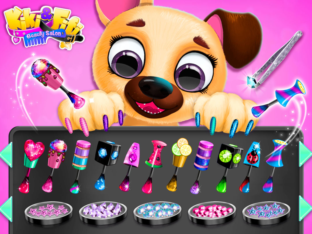 Screenshot of Kiki & Fifi Pet Beauty Salon
