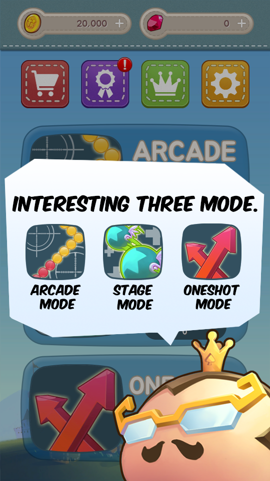 Henri's Swipe Game Screenshot