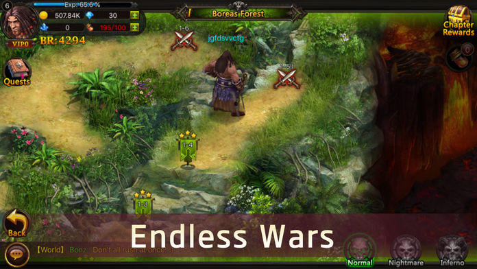 Magic Knights Game Screenshot