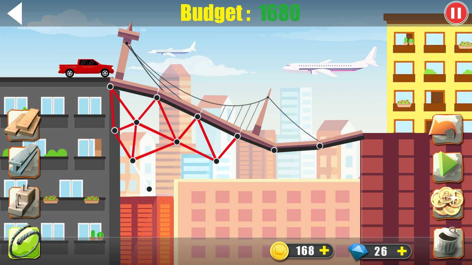 Elite Bridge Builder- Mobile Fun Construction Game Game Screenshot