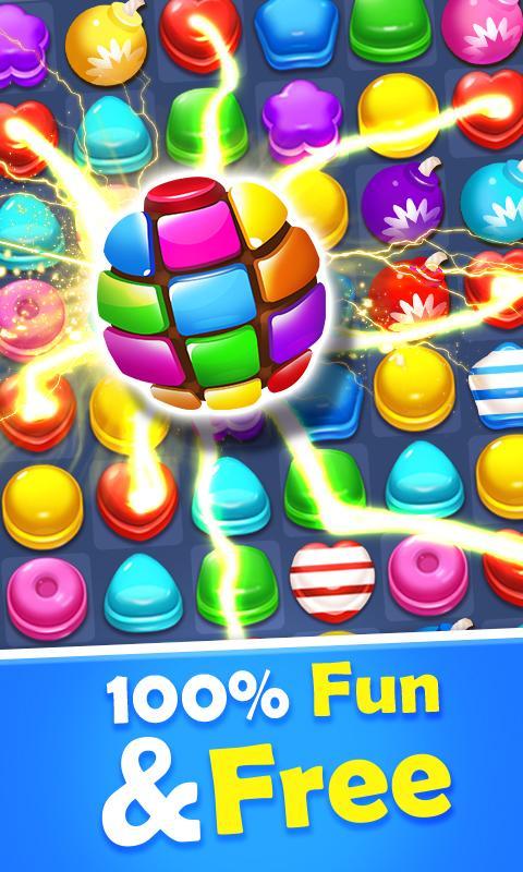 Screenshot of Sweet Candy - Free Match 3 Puzzle Game