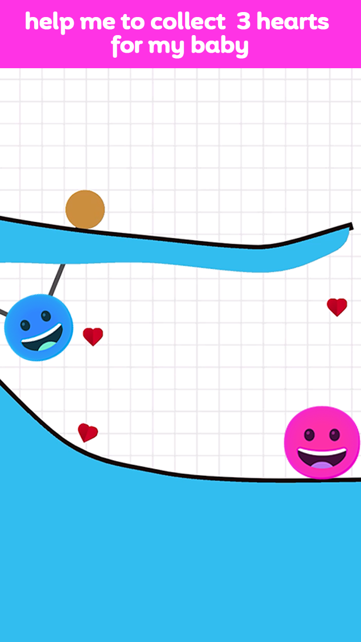 Rope Cut Balls Game Screenshot