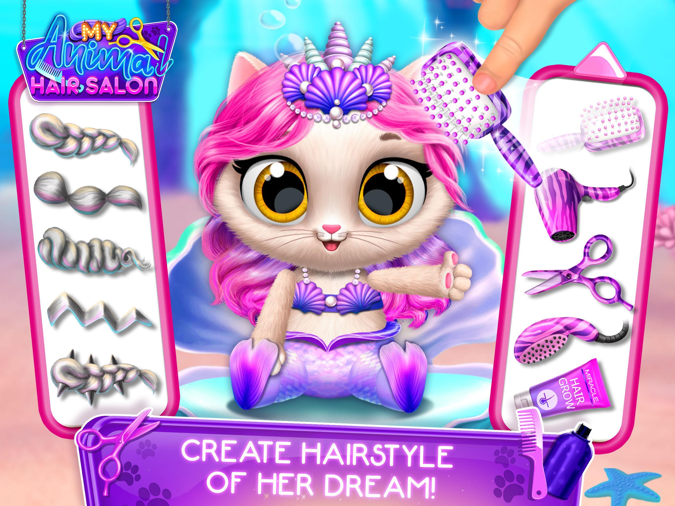 My Animal Hair Salon Game Screenshot