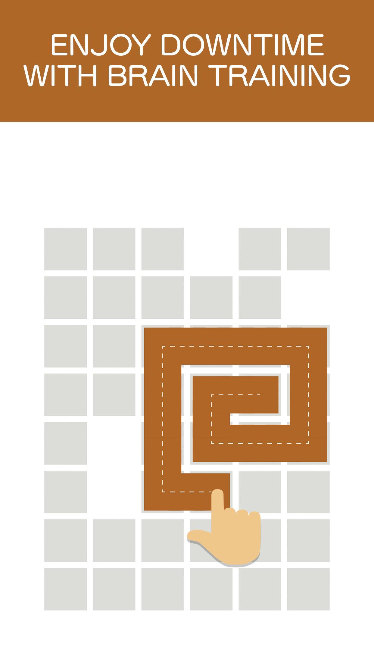 益智一筆畫解謎 Fill 遊戲截圖