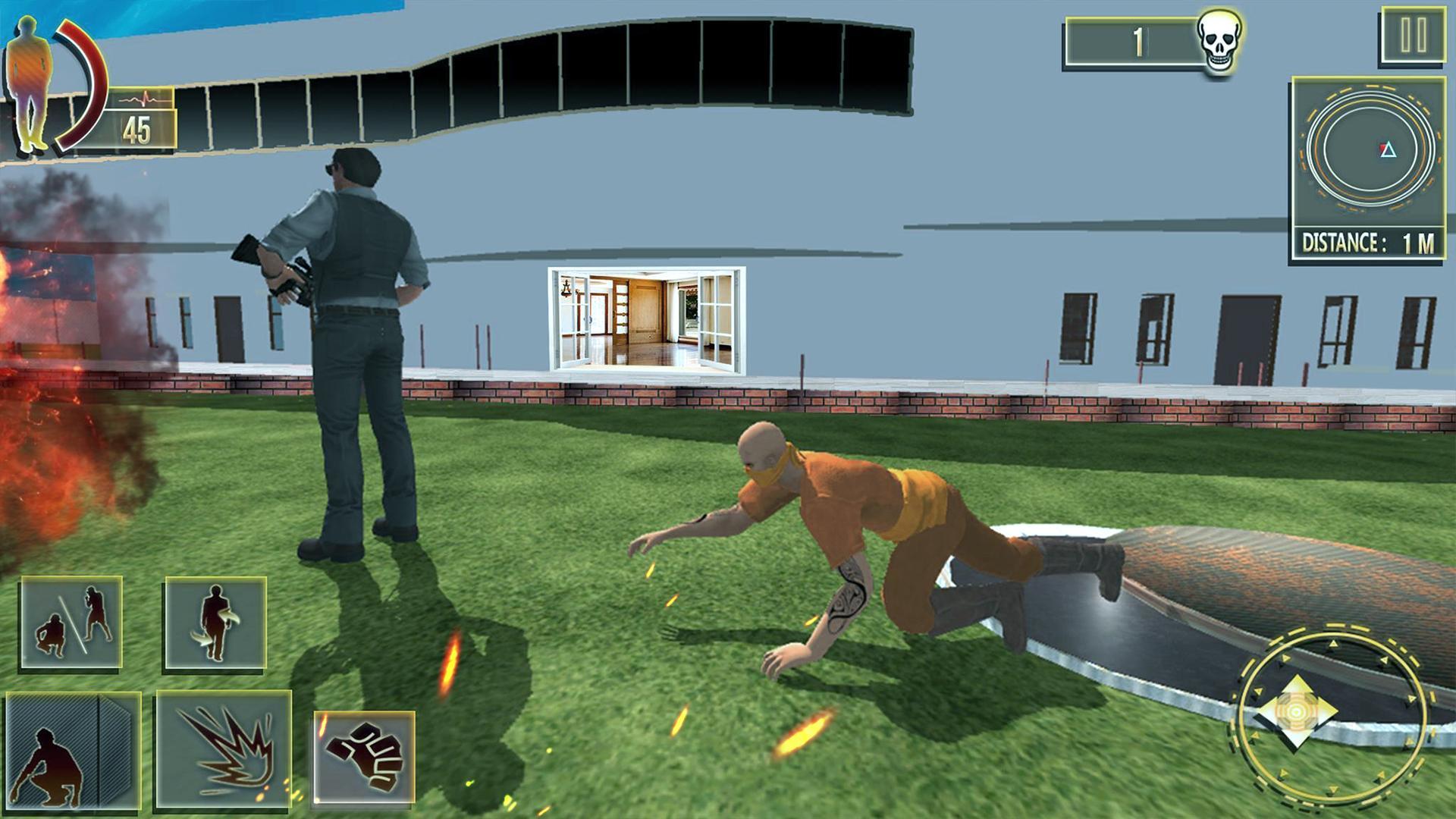 탈옥 게임 감옥 모험 게임 스크린 샷