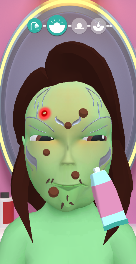 Wednesday Salon Game Screenshot