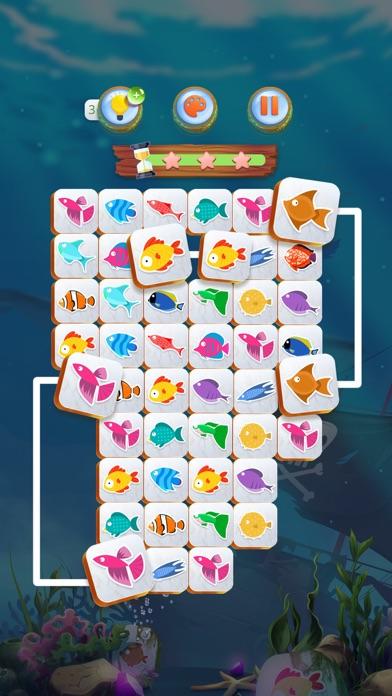 Mahjong Connect Fish World Game Screenshot