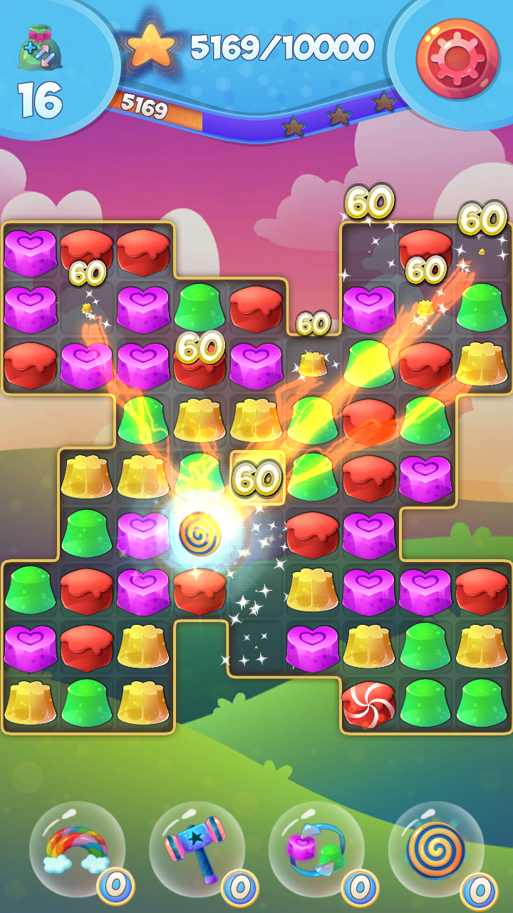 Sweet Valley: Candy Match 3 Game Screenshot