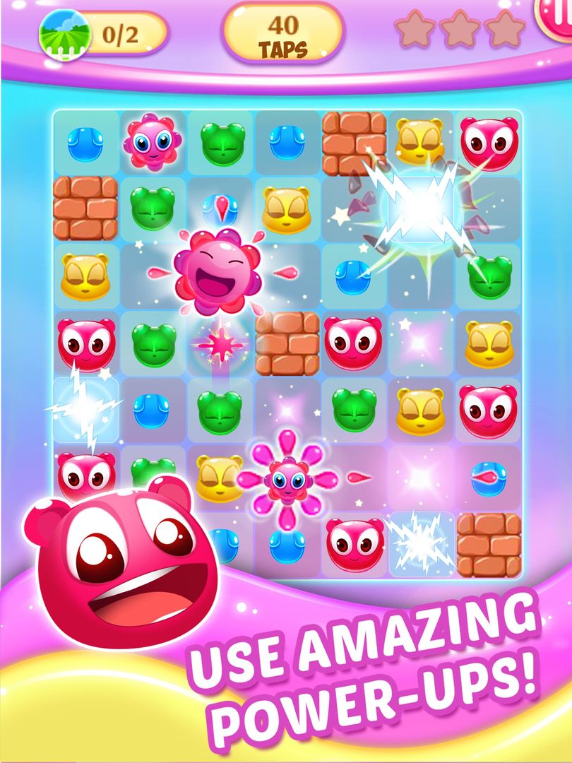 Gummy Pop: Chain Reaction Game screenshot game