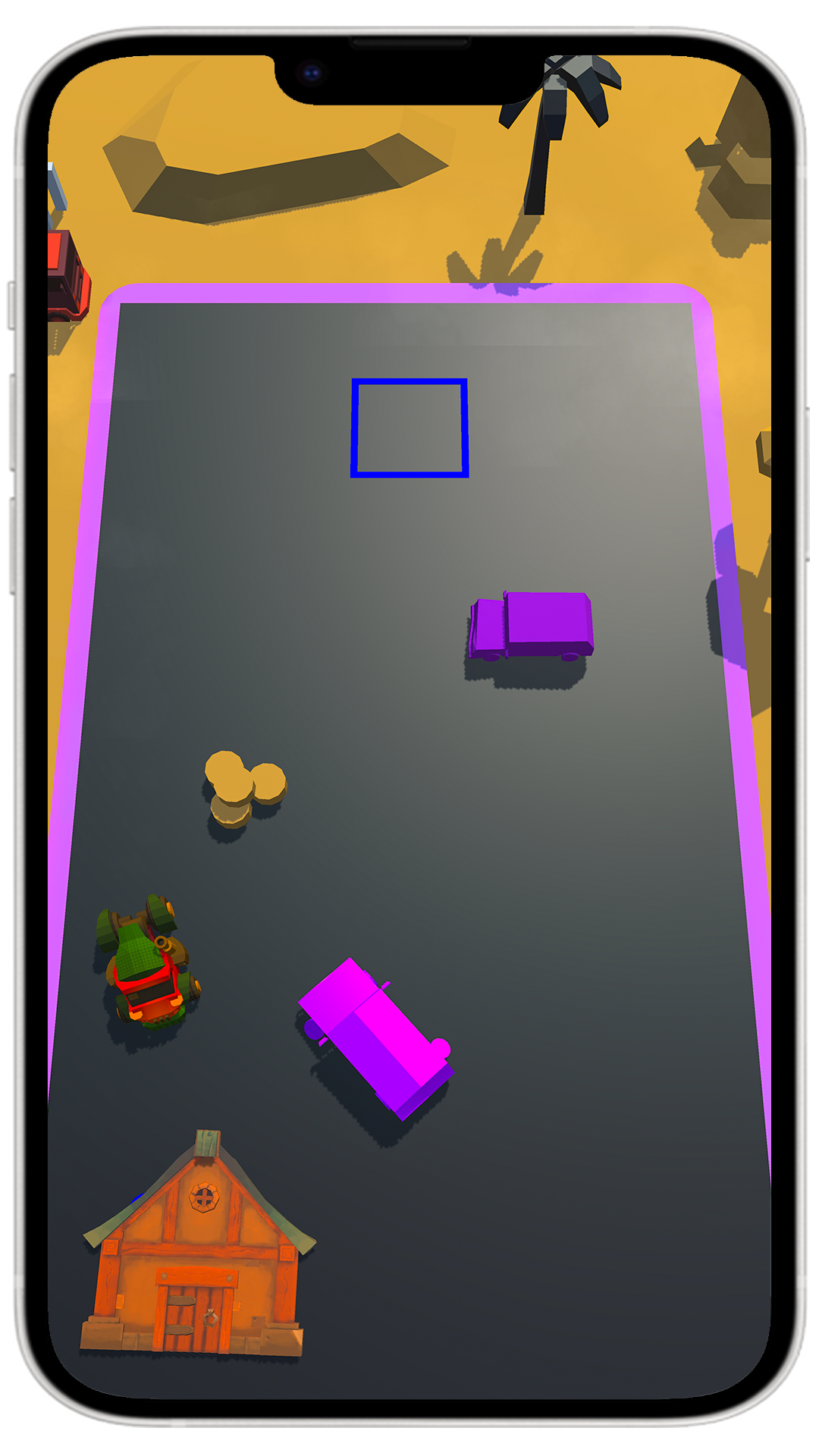 ドロー・トゥ・ホーム 3D カー アドベンチャー ゲームのスクリーンショット