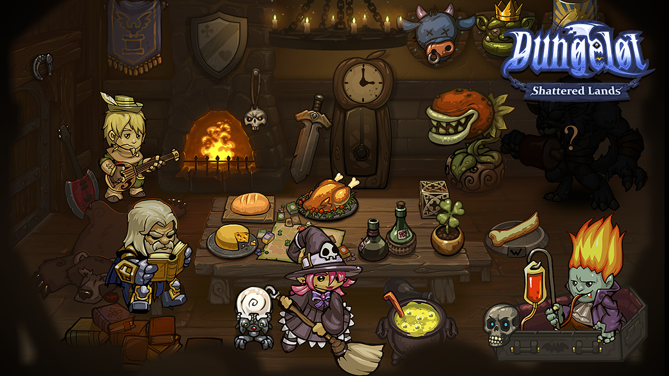 Dungelot Shattered Lands Game Screenshot
