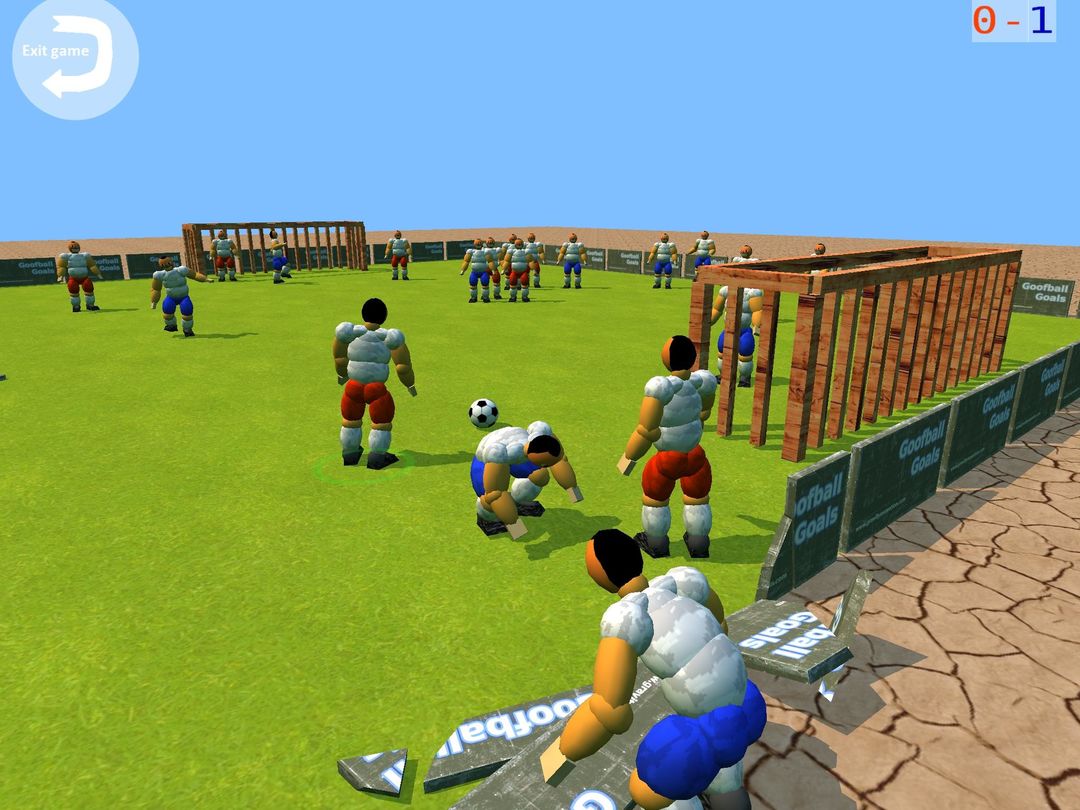 Screenshot of Goofball Goals Soccer Game 3D