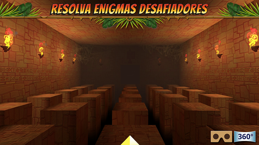 Captura de Tela do Jogo Hidden Temple - VR Adventure