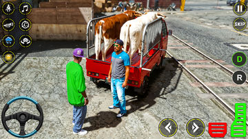 Animal Cargo Truck Transport Game Screenshot