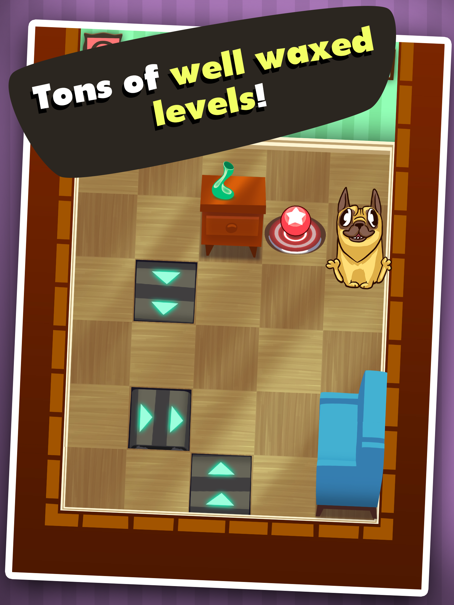 Puzzle Pug - Solve Puzzles With Your Pet Dog! Game Screenshot