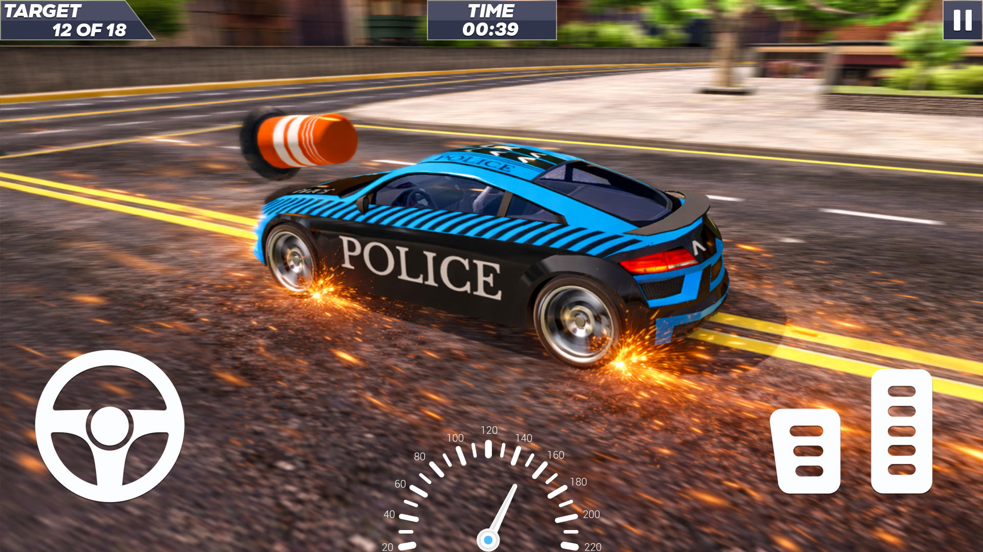 Police Pursuit – City Chase 3D ภาพหน้าจอเกม