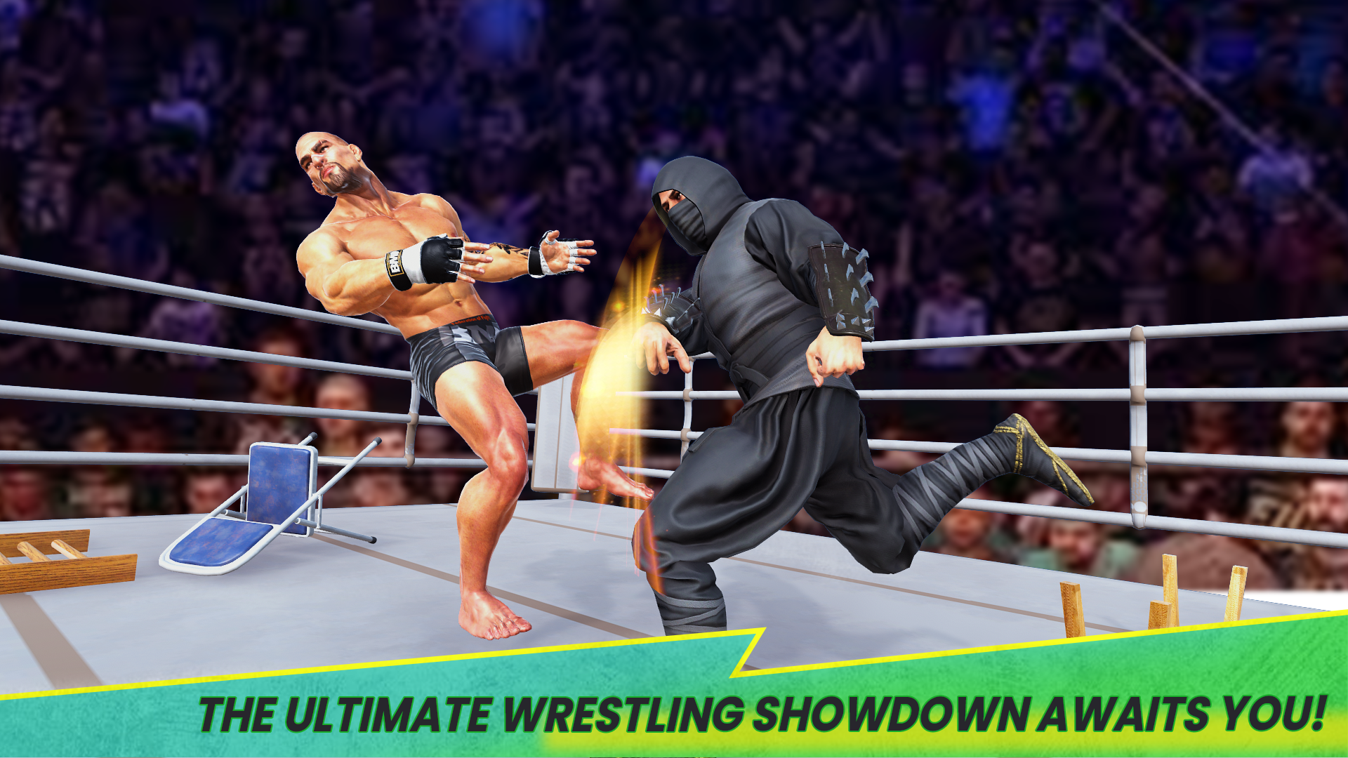 Wrestle Brawl Game Screenshot