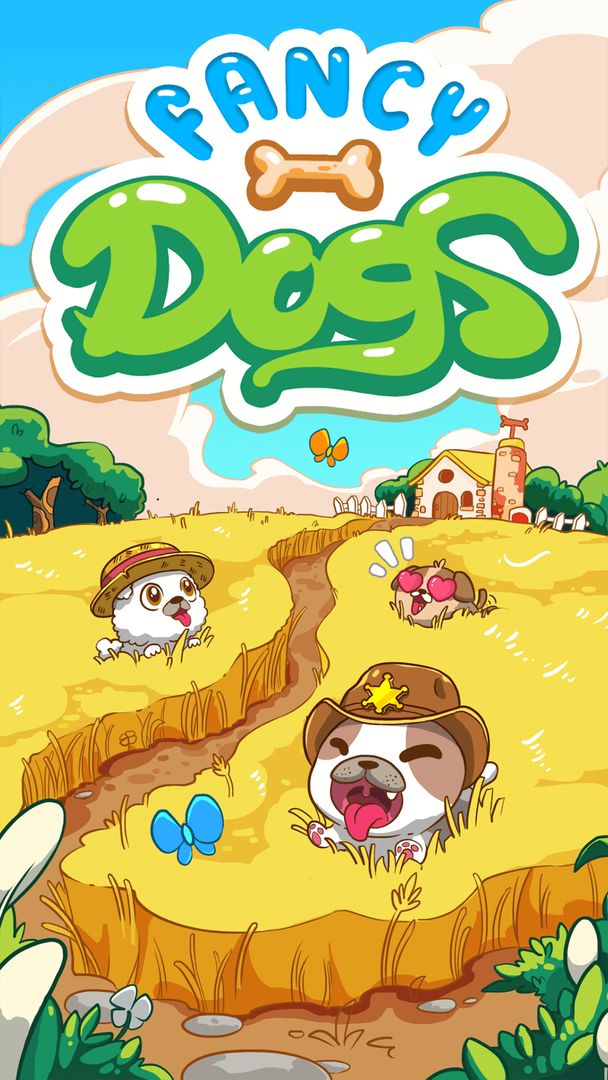 Fancy Dogs - Puzzle & Puppies(Unreleased) 게임 스크린 샷