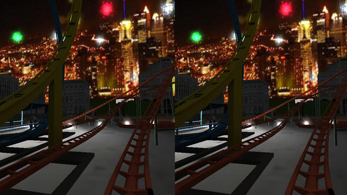 Cuplikan Layar Game Simulate VR Roller Coaster