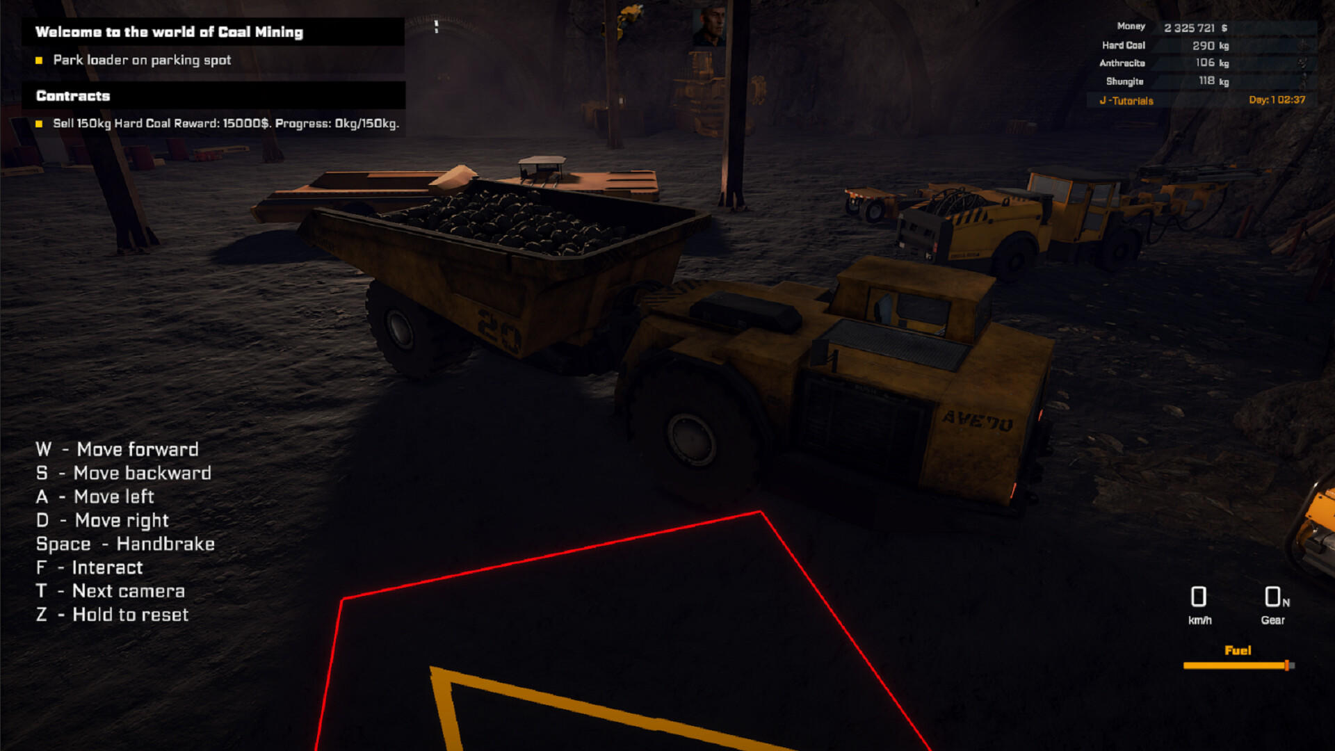 Screenshot of Coal Mining Simulator