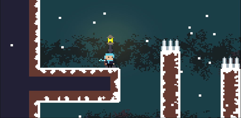 Screenshot of PLANA pixel game