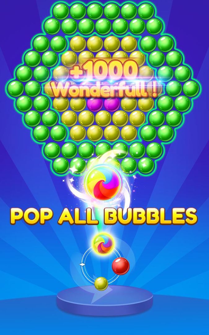 Bubble Shooter - Global Battle 게임 스크린 샷