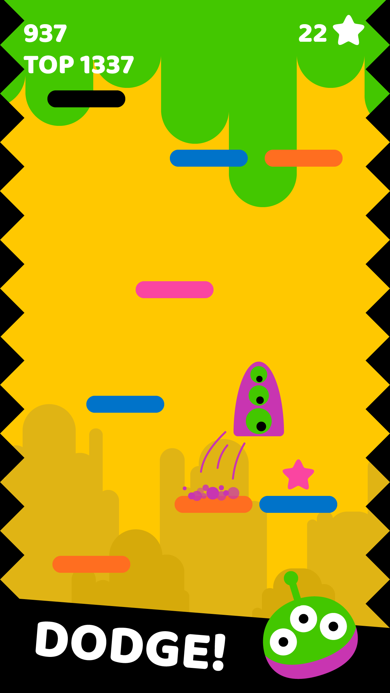 Jelly Jump: Happy Rainbow Colors Game Screenshot