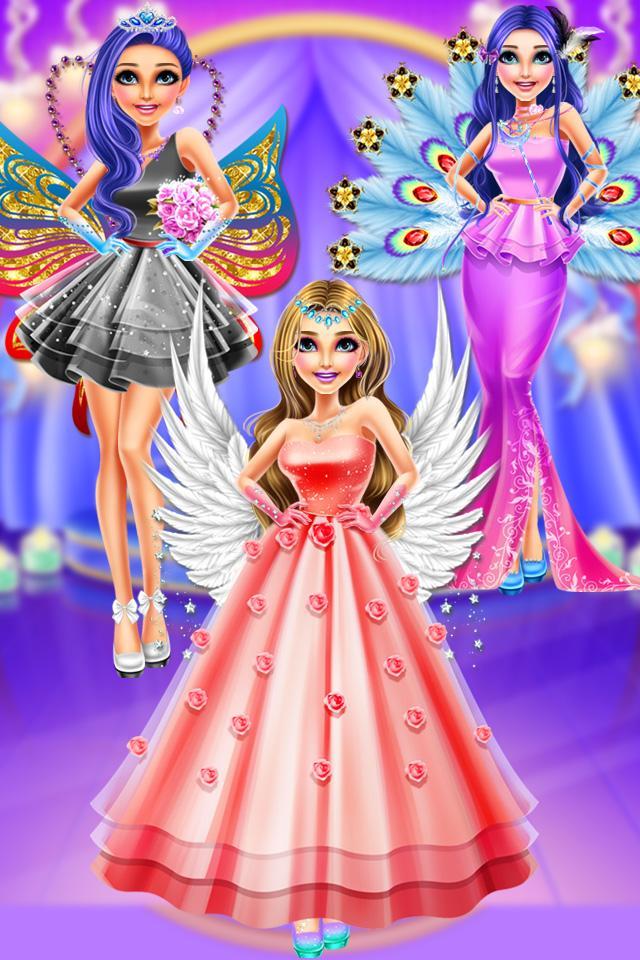 Cuplikan Layar Game Evening Dress Design