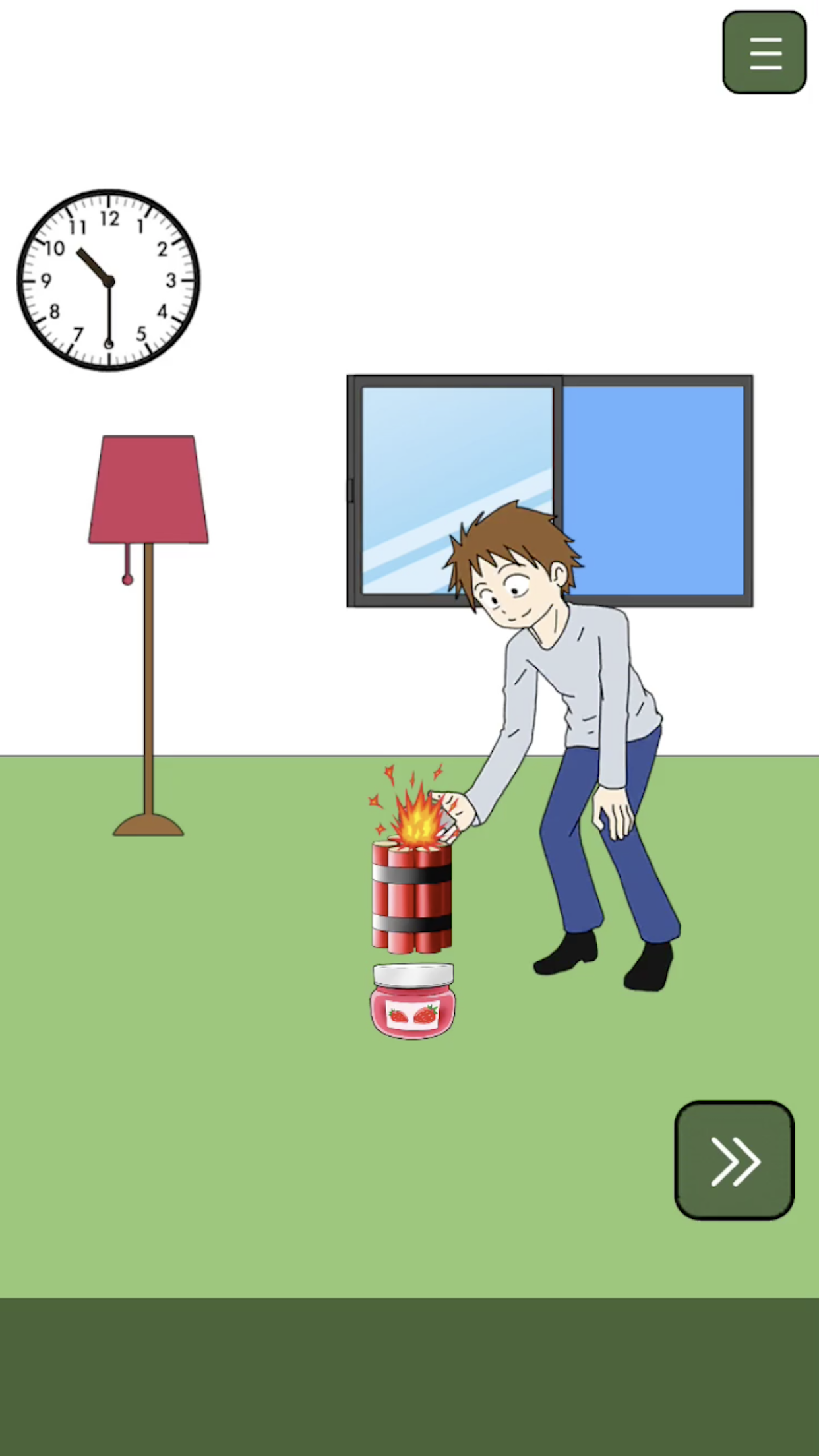 The Bottle Won't Open! Game Screenshot