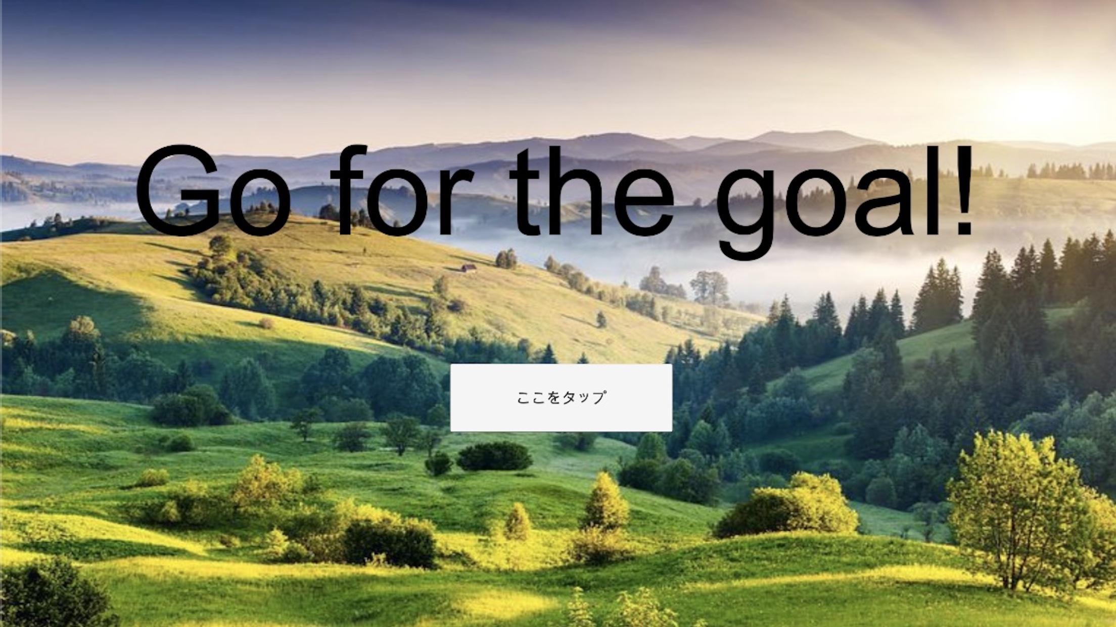 Go for the Goal! Game Screenshot