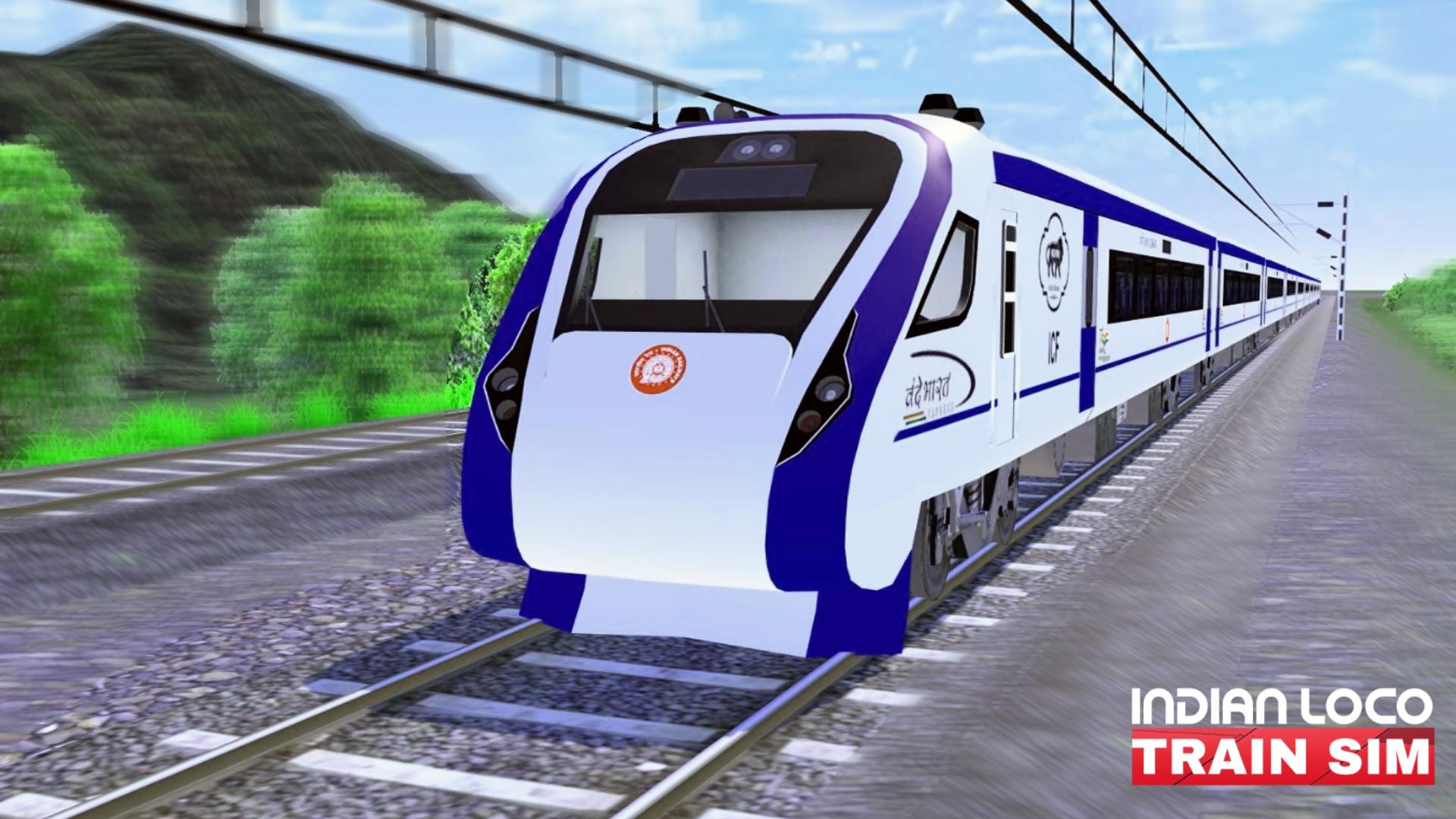 Indian Loco Train Simulator Game Screenshot