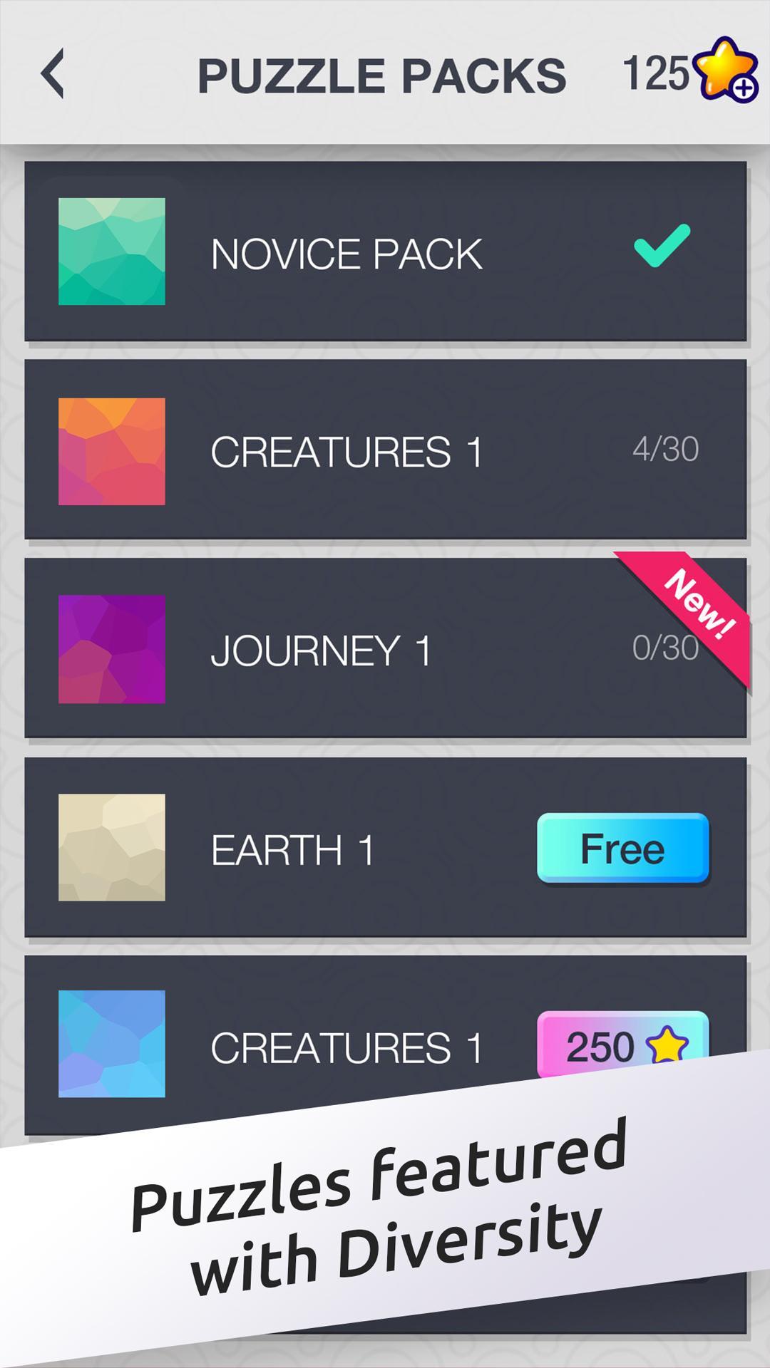 Captura de Tela do Jogo Crossword Jigsaw