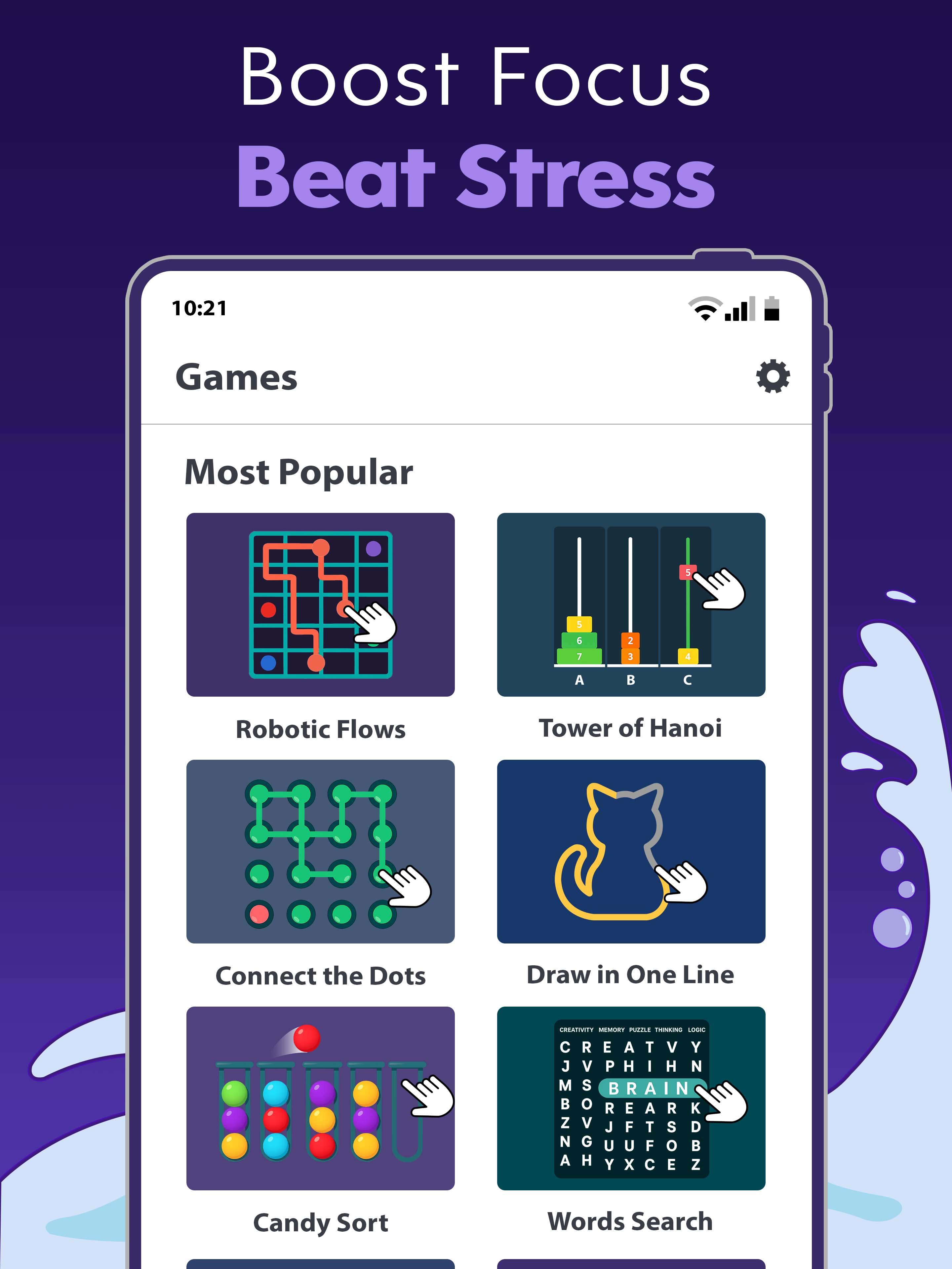 Brain Tricks・Focus Brain Games Game Screenshot