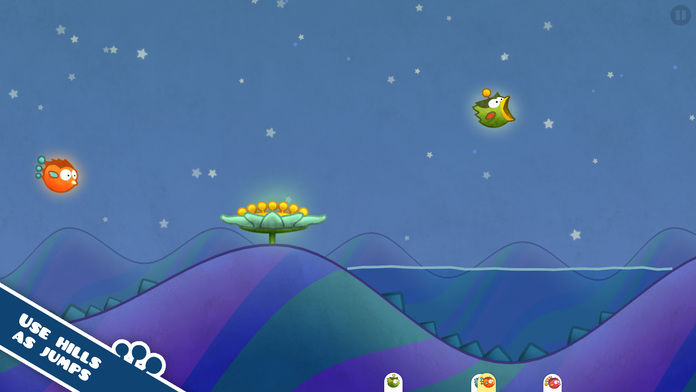 Screenshot of Tiny Wings