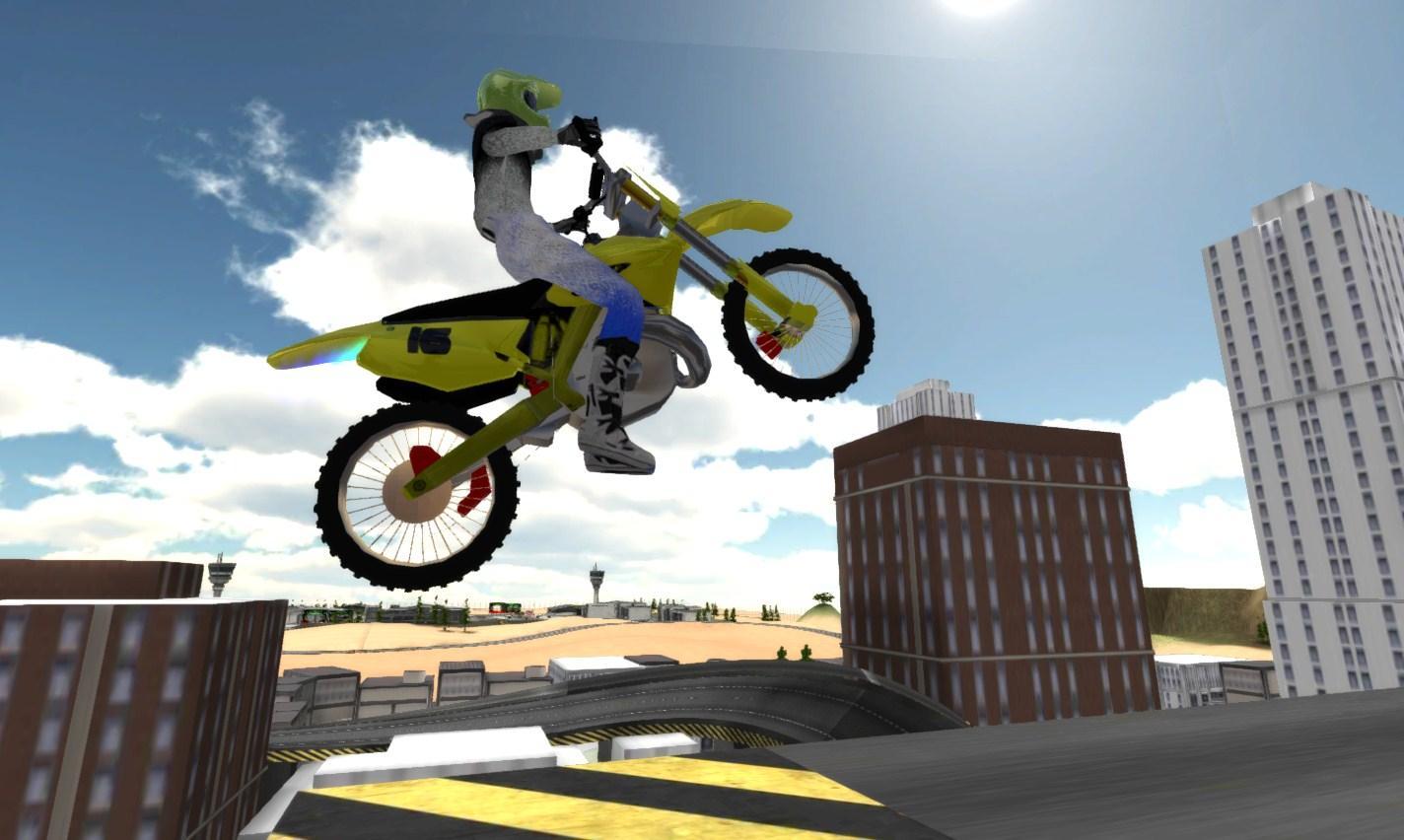 Cuplikan Layar Game Extreme Bike Race Driving