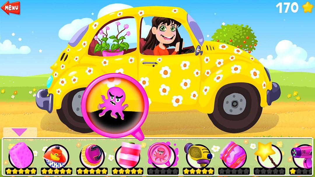 A Funny Car Wash Game screenshot game