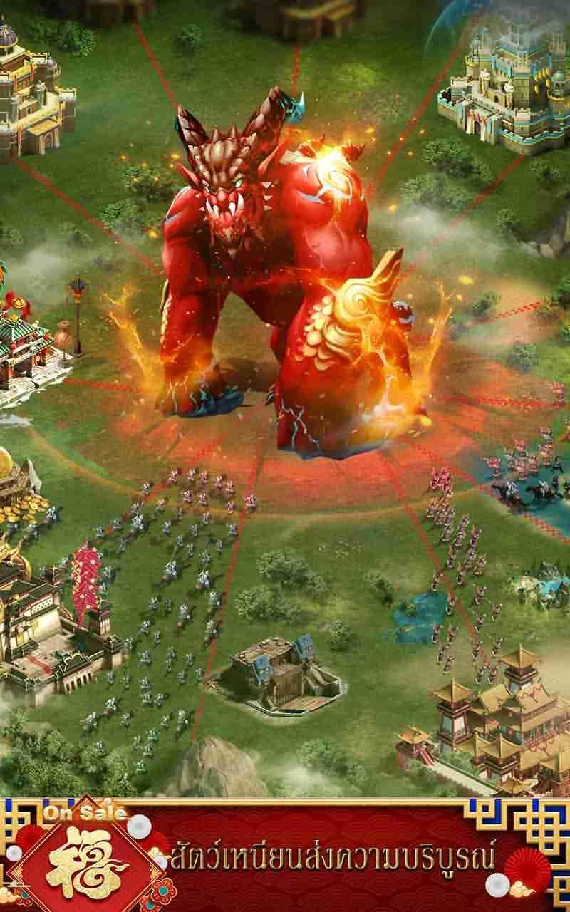 Clash of Kings : เมืองใหม่ เมืองราตรีนิรันตร์ ภาพหน้าจอเกม