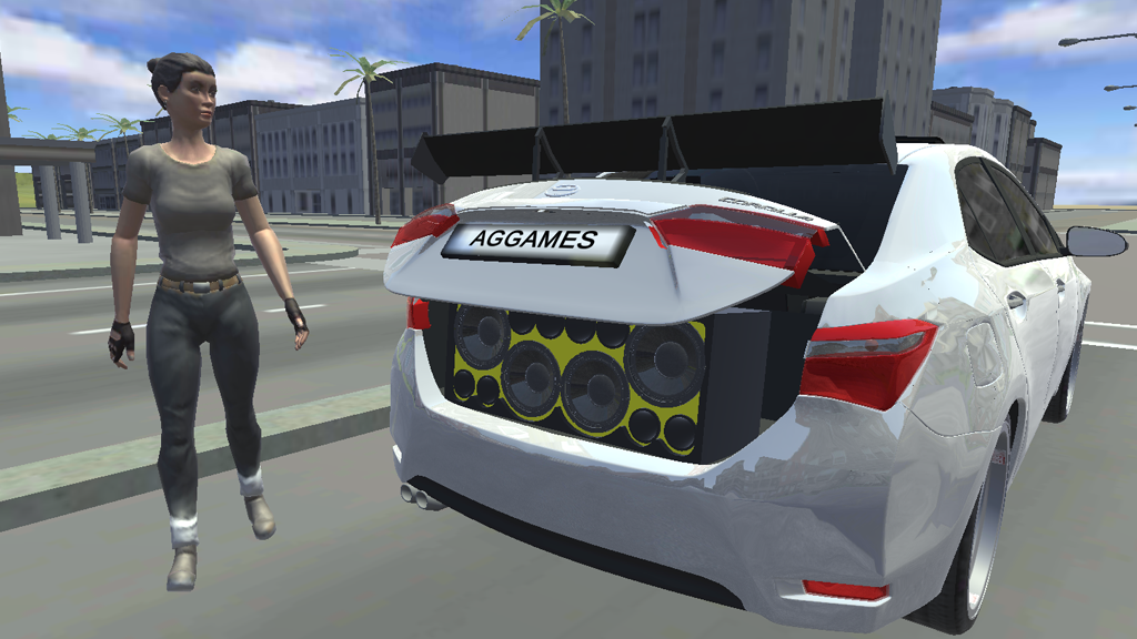 Corolla Drift And Race Game Screenshot