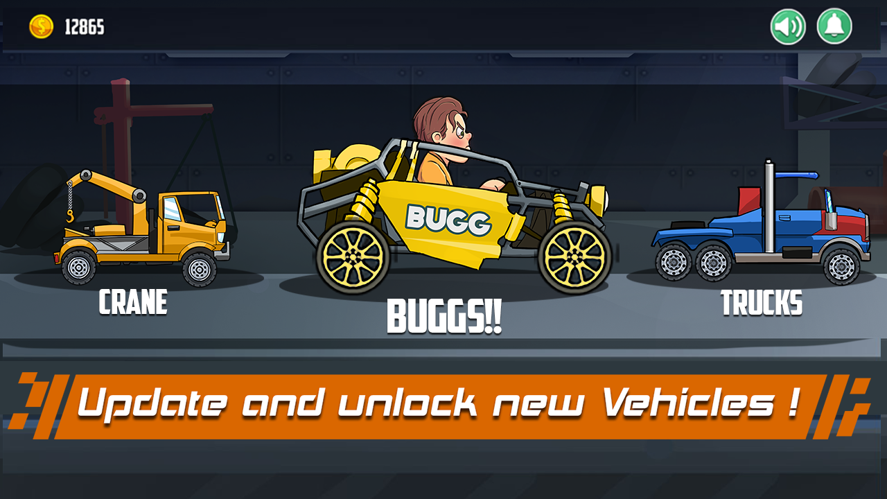 Screenshot of Mountain racing crazy - Downhill racing