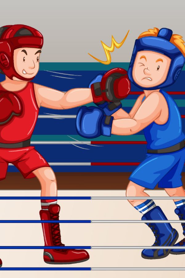 Boxing match 3D screenshot game