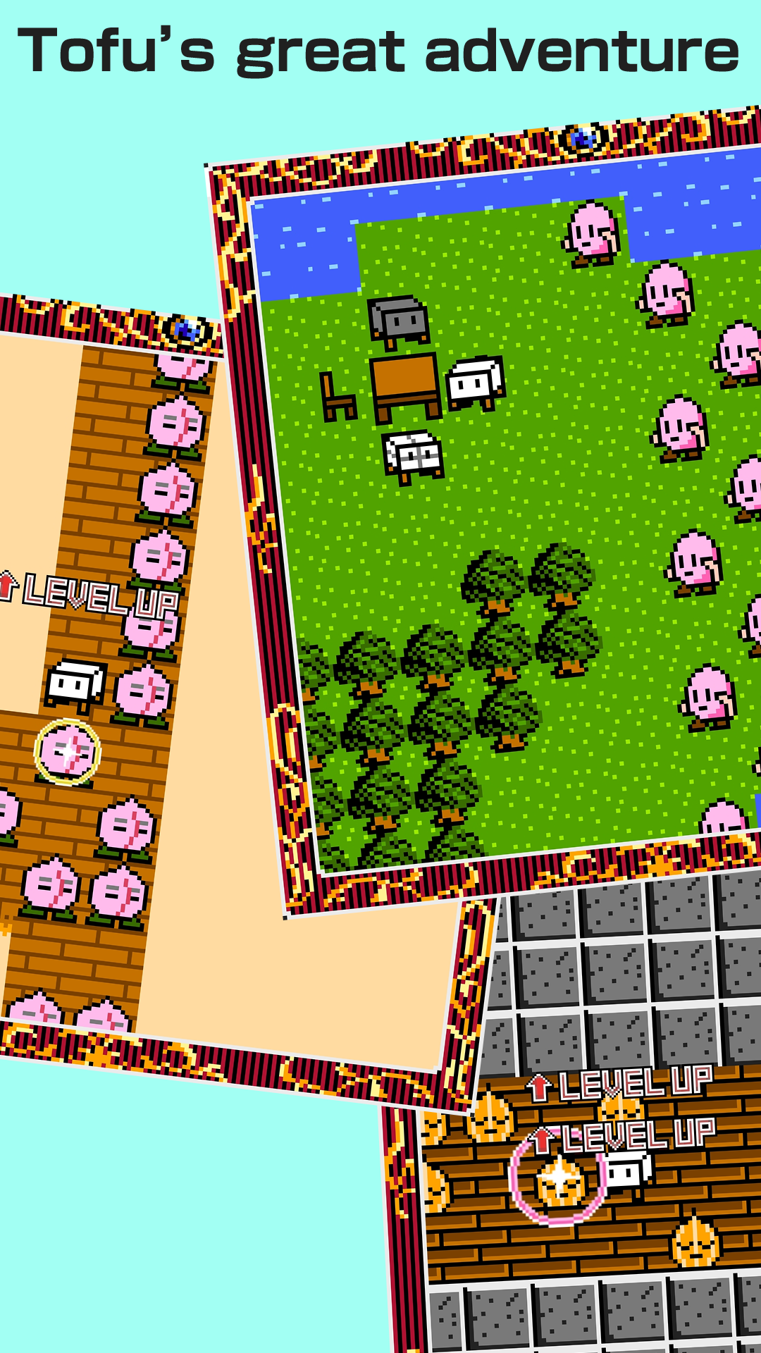 Tofu Fantasy 3 Game Screenshot