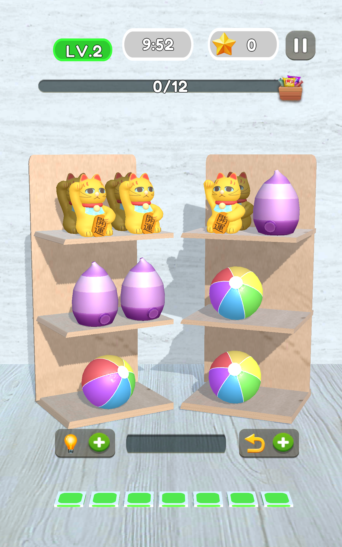 Perfect Shelf 게임 스크린샷