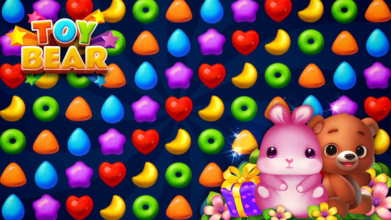 Toy Bear Sweet POP : Match 3 Puzzle Game Screenshot